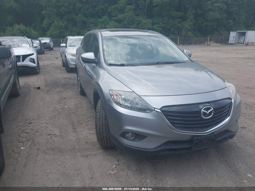 2014 Mazda Cx-9 VIN JM3TB3CV3E0433035 IAAI salvage auction — NORMAL WEAR, Clear (Massachusetts), sold $225 on 2026-07-21 (photo 1)
