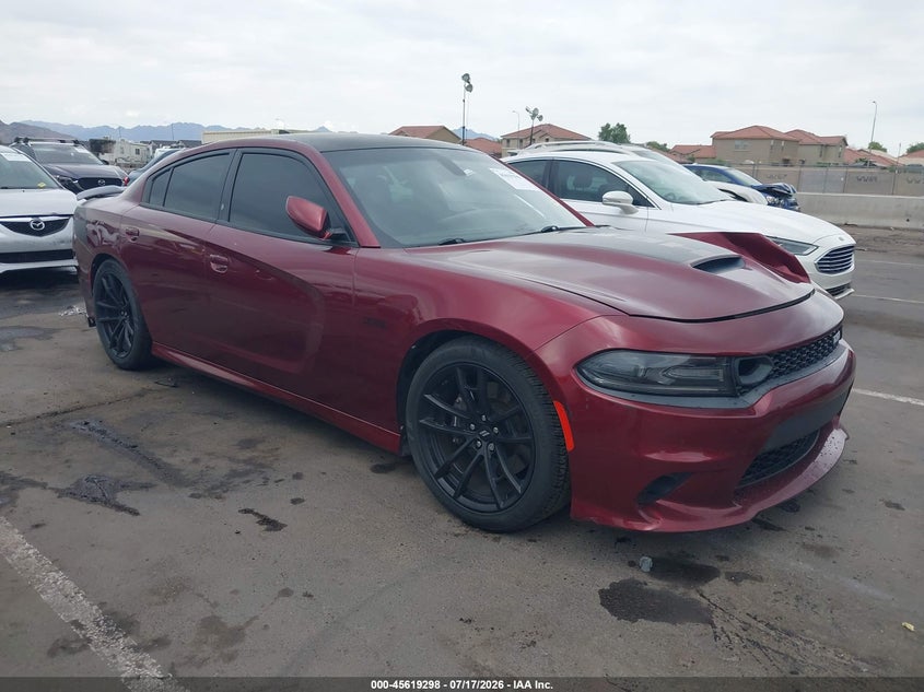2019 Dodge Charger VIN 2C3CDXGJXKH619264 — IAAI salvage auction photo