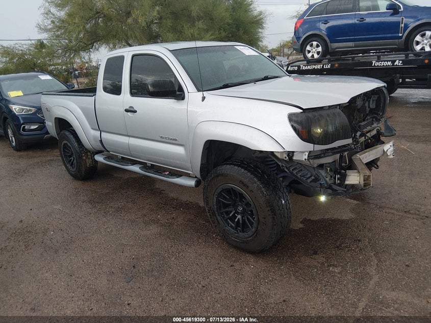 2007 Toyota Tacoma VIN 5TETU62N07Z408747 IAAI salvage auction — FRONT END, Salvage (Arizona), sold $4,750 on 2026-07-23 (photo 1)