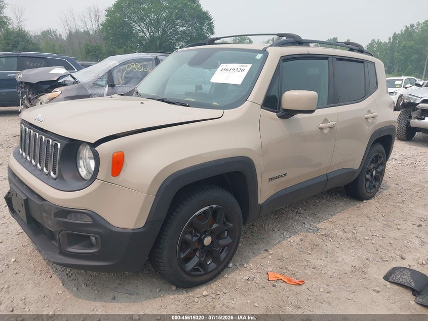 2015 Jeep Renegade VIN ZACCJBBT7FPB97720 IAAI salvage auction — FRESH WATER, Junk Bill Of Sale Mv2459 (Wisconsin), sold $475 on 2026-08-16 (photo 2)