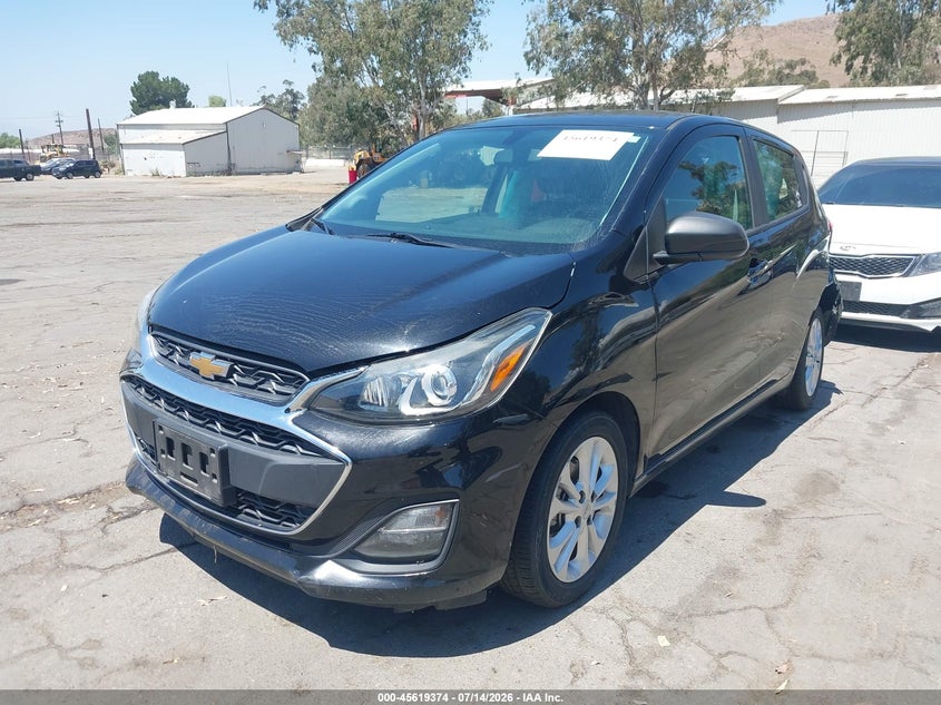 2021 Chevrolet Spark VIN KL8CB6SA7MC714088 IAAI salvage auction — REAR END, Salvage (California), sold $1,700 on 2026-07-28 (photo 2)