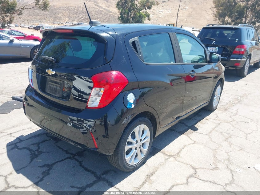 2021 Chevrolet Spark VIN KL8CB6SA7MC714088 IAAI salvage auction — REAR END, Salvage (California), sold $1,700 on 2026-07-28 (photo 4)