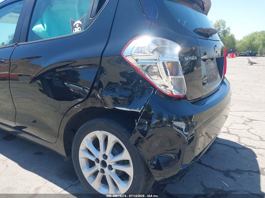 2021 Chevrolet Spark VIN KL8CB6SA7MC714088 IAAI salvage auction — REAR END, Salvage (California), sold $1,700 on 2026-07-28 (photo 6)