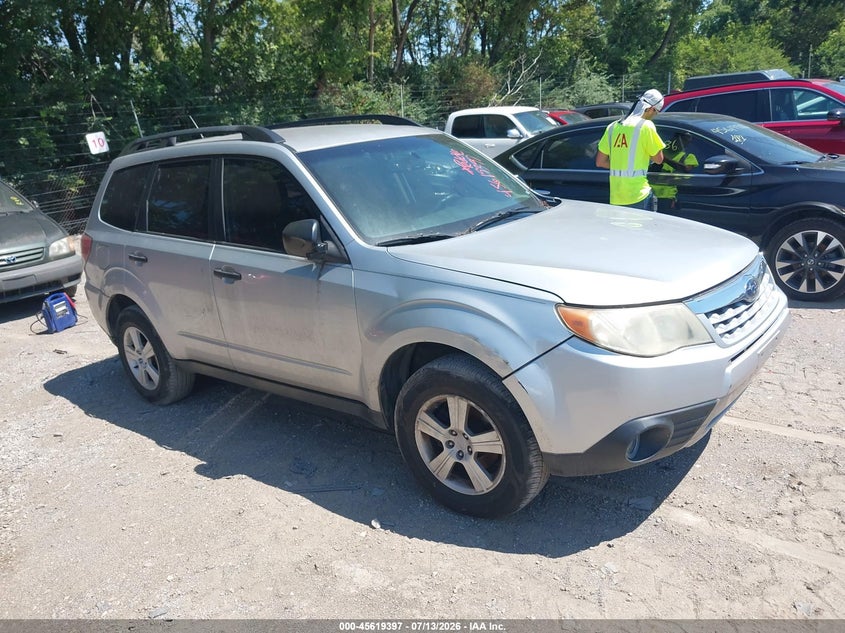 2011 Subaru Forester VIN JF2SHBBC0BH764182 IAAI salvage auction — NORMAL WEAR, Clear (Indiana), sold $350 on 2026-07-29 (photo 1)