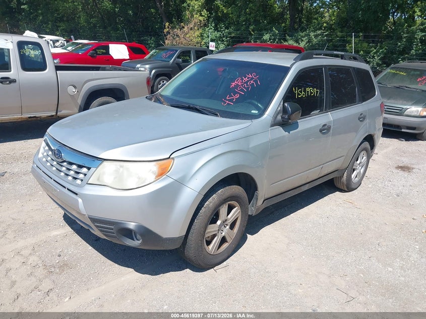 2011 Subaru Forester VIN JF2SHBBC0BH764182 IAAI salvage auction — NORMAL WEAR, Clear (Indiana), sold $350 on 2026-07-29 (photo 2)