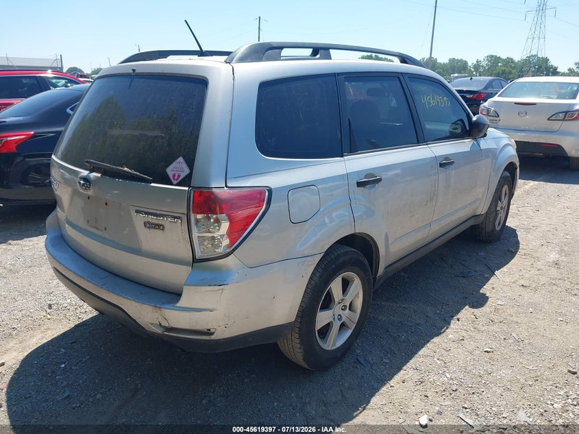 2011 Subaru Forester VIN JF2SHBBC0BH764182 IAAI salvage auction — NORMAL WEAR, Clear (Indiana), sold $350 on 2026-07-29 (photo 4)