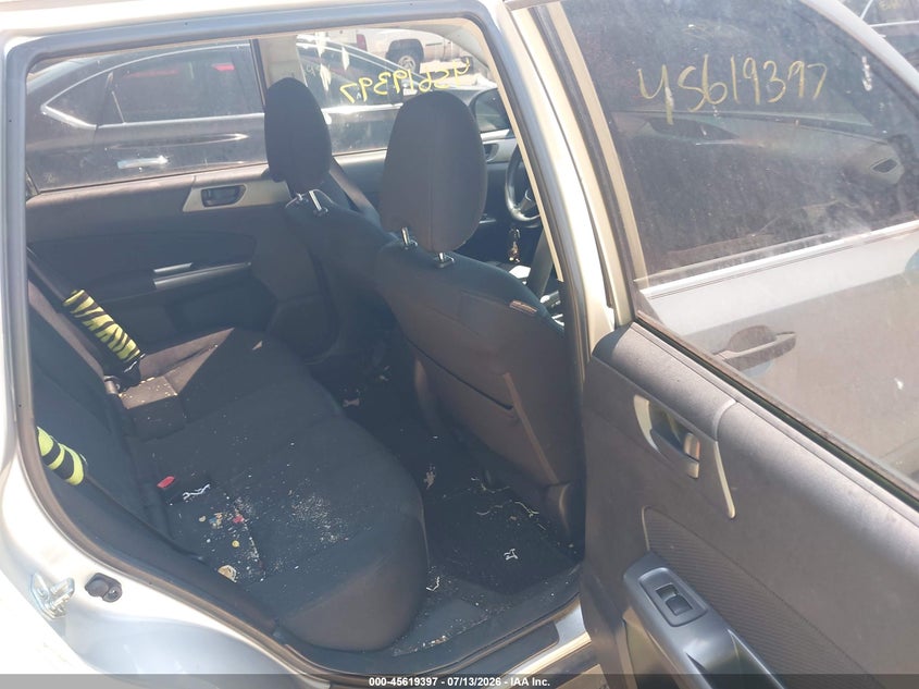 2011 Subaru Forester VIN JF2SHBBC0BH764182 IAAI salvage auction — NORMAL WEAR, Clear (Indiana), sold $350 on 2026-07-29 (photo 8)