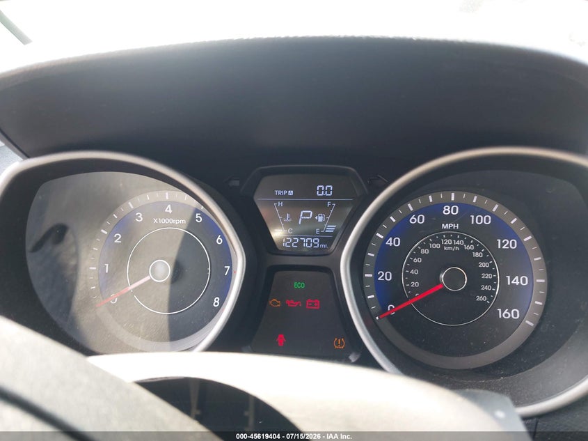2015 Hyundai Elantra VIN KMHDH4AE7FU393391 IAAI salvage auction — LEFT SIDE, Salvage - Greater Than 75% (Maryland), sold $1,100 on 2026-07-30 (photo 7)