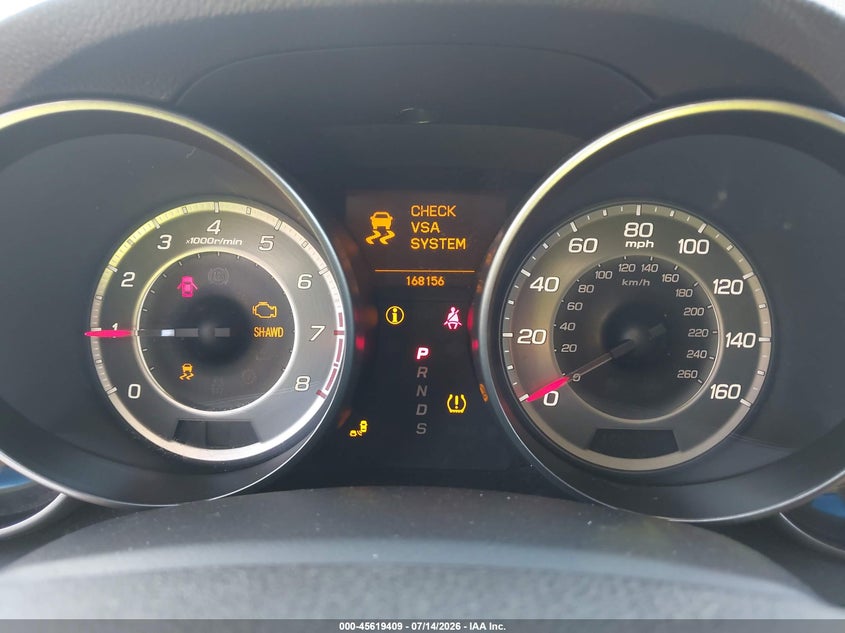 2012 Acura Mdx VIN 2HNYD2H63CH520635 IAAI salvage auction — NORMAL WEAR, Clear (Illinois), sold $600 on 2026-08-25 (photo 7)