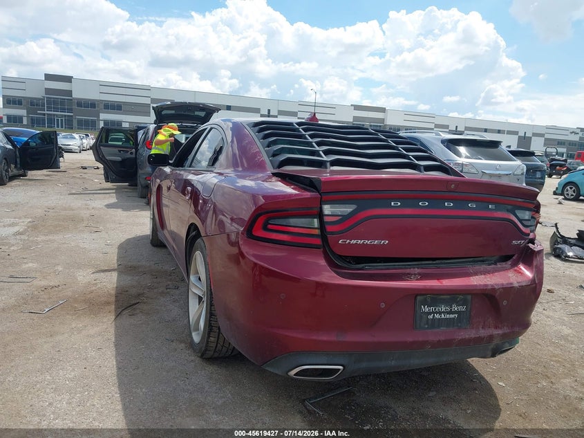 2018 Dodge Charger VIN 2C3CDXHG9JH217494 IAAI salvage auction — REAR END, Original (Texas), sold $8,000 on 2026-09-01 (photo 3)
