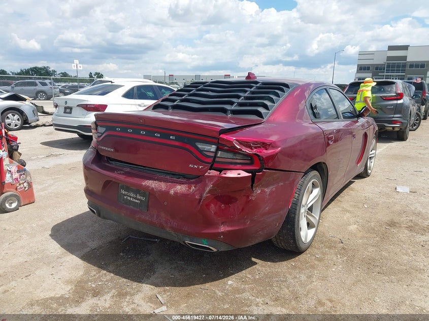 2018 Dodge Charger VIN 2C3CDXHG9JH217494 IAAI salvage auction — REAR END, Original (Texas), sold $8,000 on 2026-09-01 (photo 4)