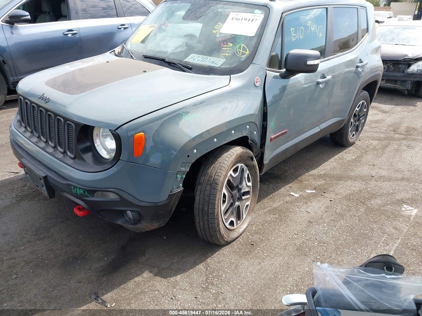 2015 Jeep Renegade VIN ZACCJBCT7FPC08200 IAAI salvage auction — LEFT FRONT, Wait Title, sold $1,050 on 2026-08-21 (photo 2)