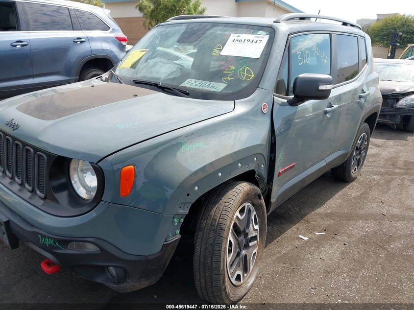 2015 Jeep Renegade VIN ZACCJBCT7FPC08200 IAAI salvage auction — LEFT FRONT, Wait Title, sold $1,050 on 2026-08-21 (photo 6)