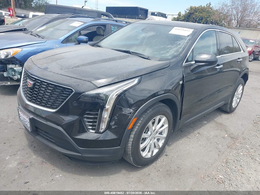 2021 Cadillac Xt4 VIN 1GYAZAR40MF074876 IAAI salvage auction — LEFT FRONT, Wait Title, sold $8,400 on 2026-08-05 (photo 2)