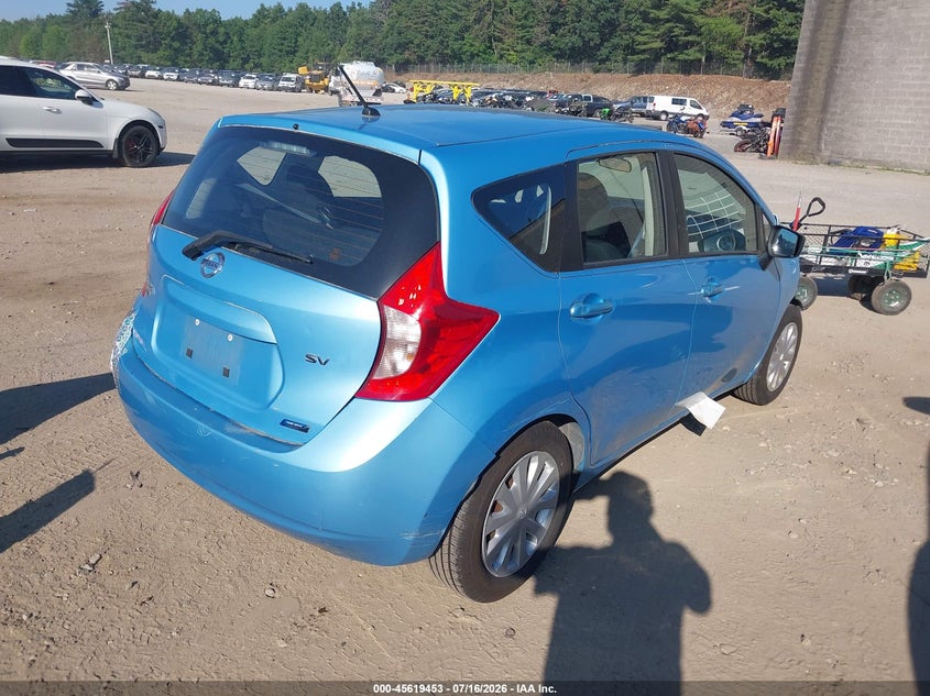 2015 Nissan Versa VIN 3N1CE2CP5FL404557 IAAI salvage auction — FRONT END, Clear (Massachusetts), sold $750 on 2026-07-29 (photo 4)