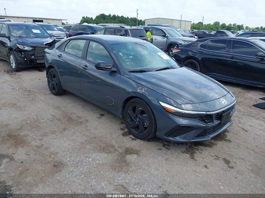 2026 Hyundai Elantra VIN KMHLM4DG3TU196413 IAAI salvage auction — REAR END, Salvage Title, sold $5,900 on 2026-10-11 (photo 1)
