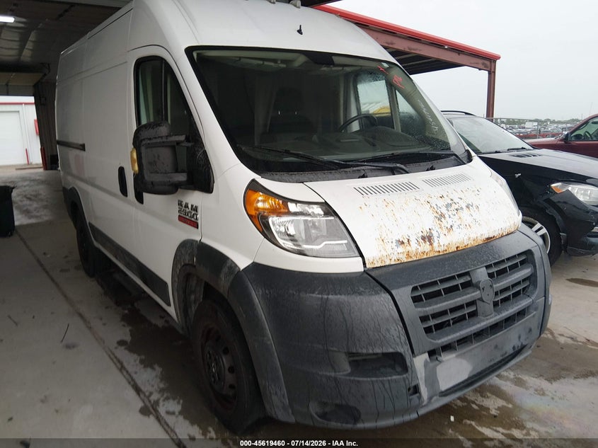 2017 Ram Promaster city VIN 3C6TRVCG1HE510439 IAAI salvage auction — NORMAL WEAR, Original (Texas), sold $2,675 on 2026-07-24 (photo 1)
