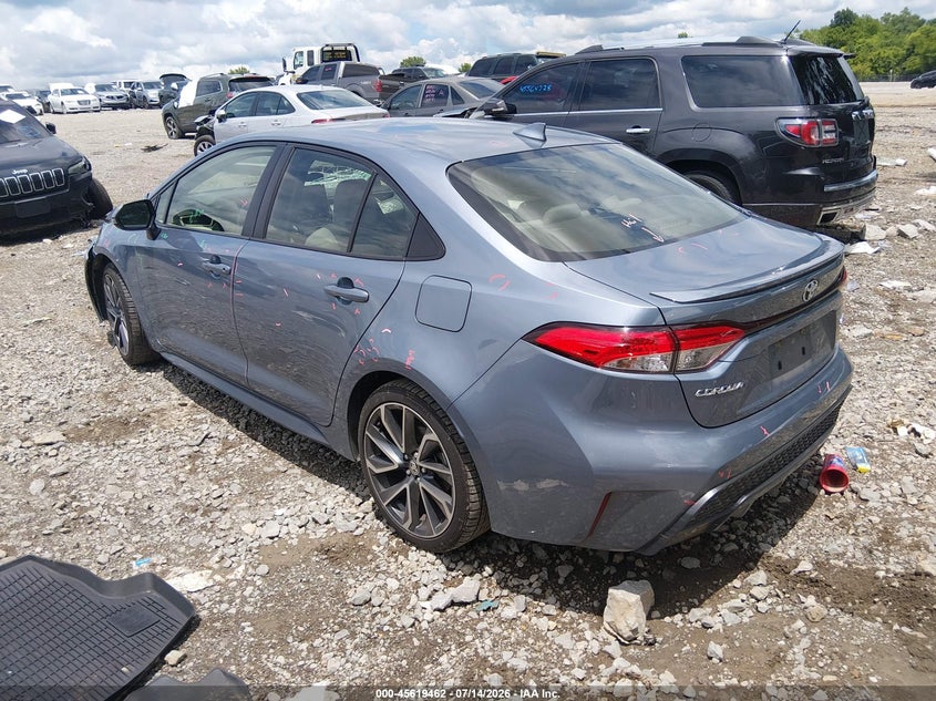 2020 Toyota Corolla VIN JTDP4RCE0LJ011898 IAAI salvage auction — FRONT END, Salvage Title, sold $1,650 on 2026-07-23 (photo 3)