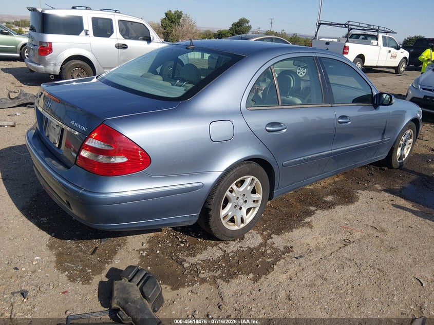 2006 Mercedes-benz E-class VIN WDBUF87J66X182993 IAAI salvage auction — NORMAL WEAR, Clear (New Mexico), sold $25 on 2026-07-29 (photo 4)