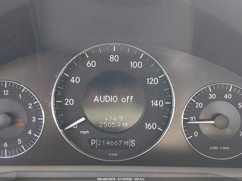 2006 Mercedes-benz E-class VIN WDBUF87J66X182993 IAAI salvage auction — NORMAL WEAR, Clear (New Mexico), sold $25 on 2026-07-29 (photo 7)
