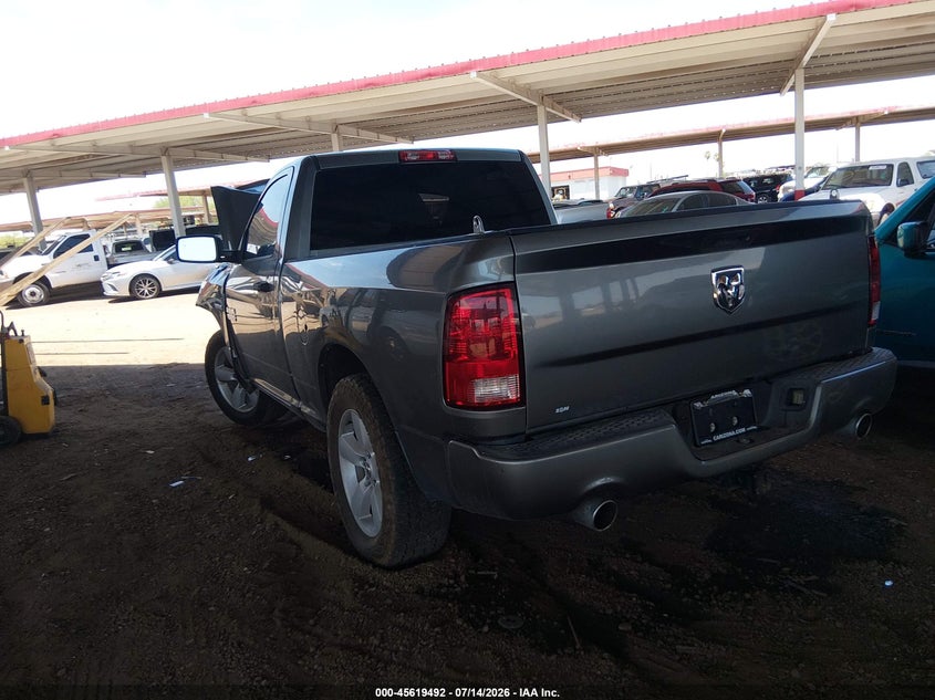 2013 Ram 1500 VIN 3C6JR6AT8DG504696 IAAI salvage auction — FRONT END, Salvage Title, sold $25 on 2026-10-03 (photo 3)