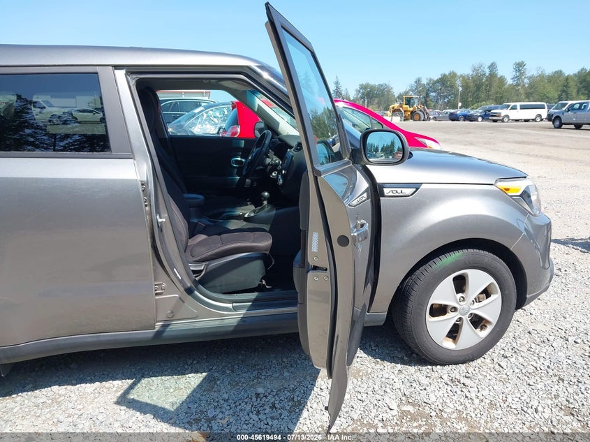2016 Kia Soul VIN KNDJN2A27G7389576 IAAI salvage auction — LEFT SIDE, Salvage Title, sold $1,050 on 2026-07-30 (photo 5)