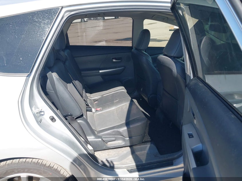 2012 Toyota Prius v VIN JTDZN3EU1C3091790 IAAI salvage auction — RIGHT FRONT, Salvage (California), sold $2,000 on 2026-07-22 (photo 8)
