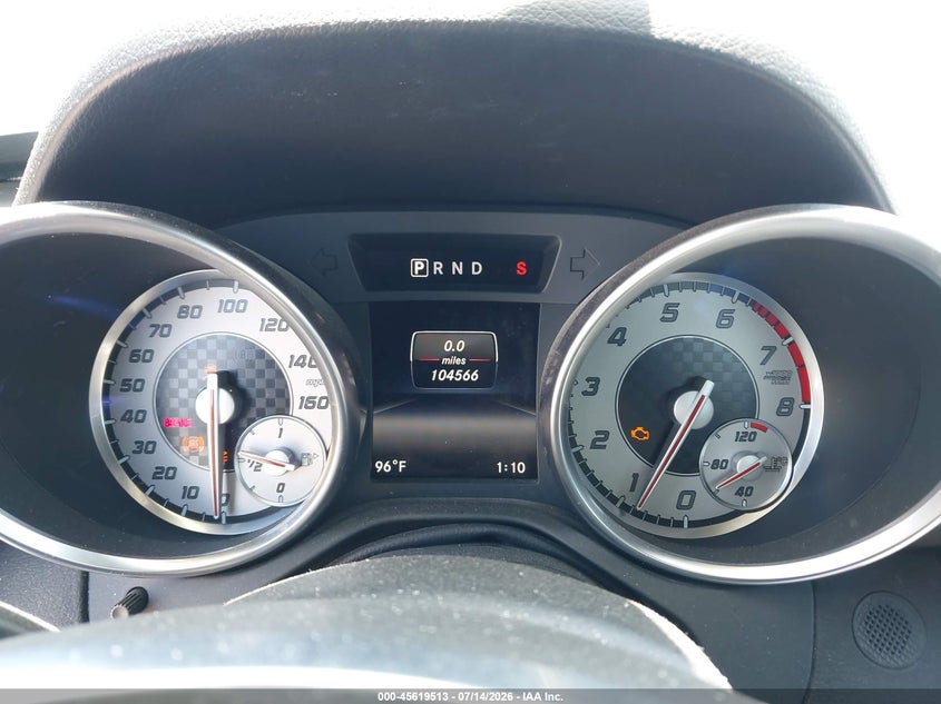 2016 Mercedes-benz Slk-klasse VIN WDDPK3JA2GF124737 IAAI salvage auction — LEFT FRONT, Salvage (California), sold $2,000 on 2026-08-05 (photo 7)