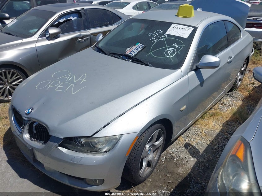 2010 BMW 3 series VIN WBAWV1C55AP123727 IAAI salvage auction — REAR END, Salvage Certificate (California), sold $650 on 2026-07-29 (photo 2)