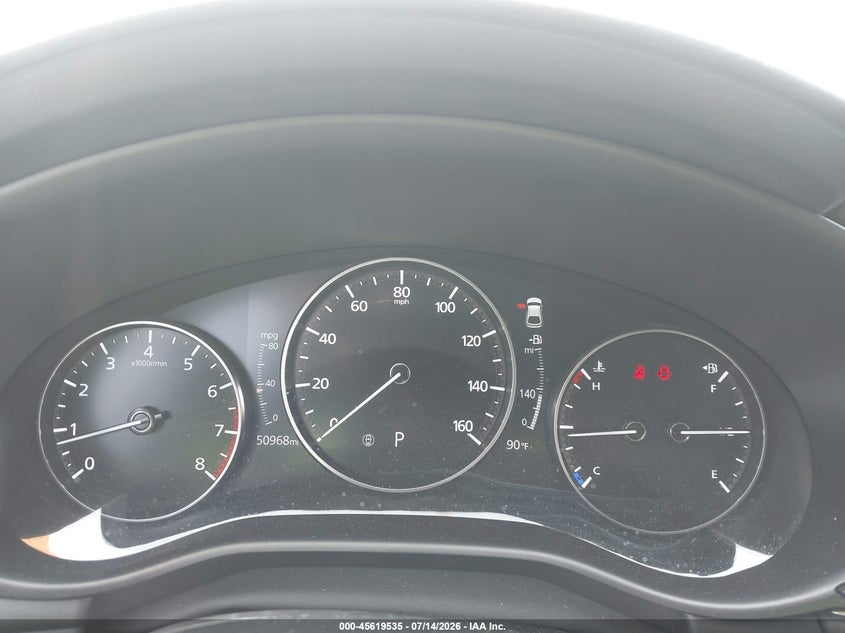 2021 Mazda 3 VIN JM1BPBML0M1402962 IAAI salvage auction — HAIL, Salvage Title, sold $7,200 on 2026-07-28 (photo 7)