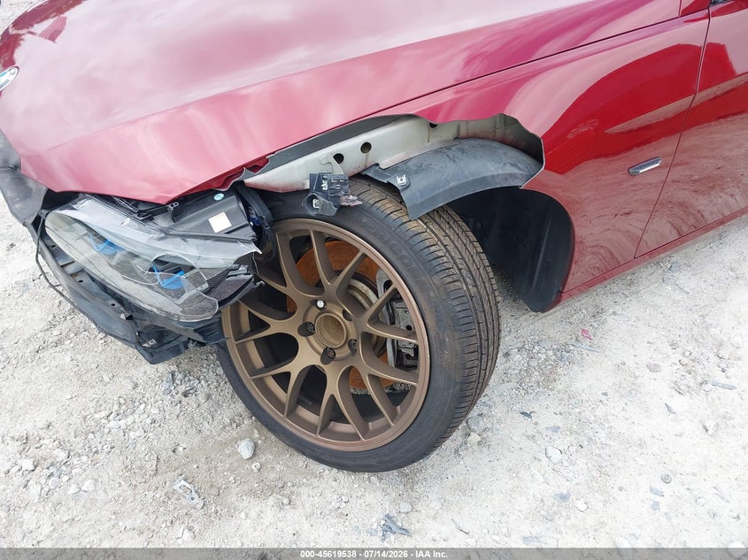 2011 BMW 3 series VIN WBAKG7C50BE263631 IAAI salvage auction — LEFT FRONT, Salvage (North Carolina), sold $1,925 on 2026-08-04 (photo 6)
