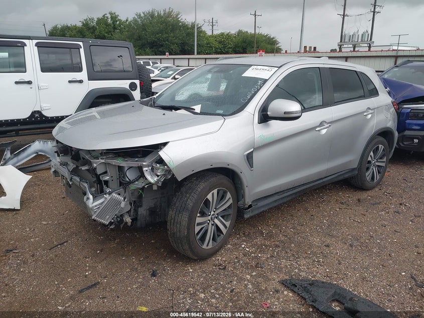2026 Mitsubishi Outlander sport VIN JA4ARUAUXTU004759 IAAI salvage auction — FRONT END, Enterprise Vehicles Clear Only (Oklahoma), sold $4,950 on 2026-07-16 (photo 2)
