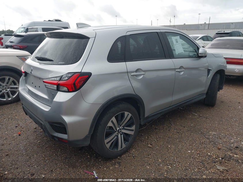2026 Mitsubishi Outlander sport VIN JA4ARUAUXTU004759 IAAI salvage auction — FRONT END, Enterprise Vehicles Clear Only (Oklahoma), sold $4,950 on 2026-07-16 (photo 4)