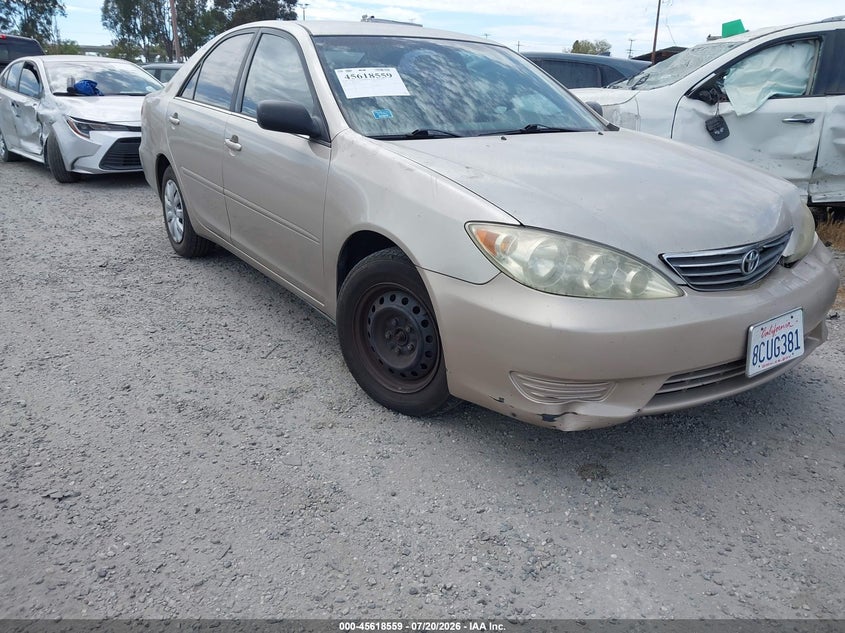 2006 Toyota Camry VIN 4T1BE32K06U706411 IAAI salvage auction — LEFT FRONT, Salvage Certificate (California), sold $1,000 on 2026-08-07 (photo 1)