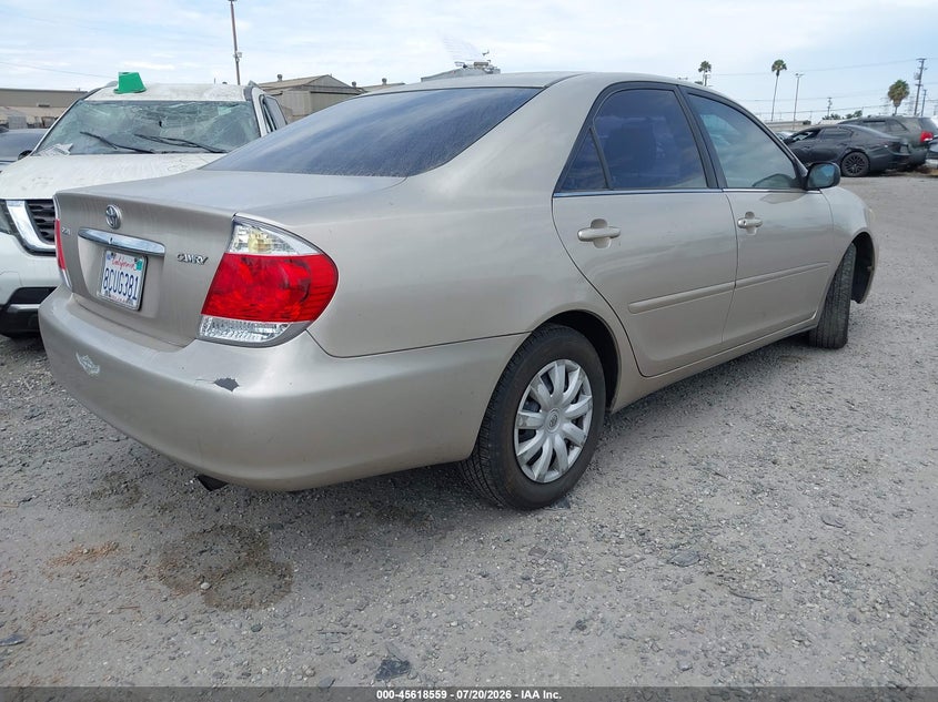 2006 Toyota Camry VIN 4T1BE32K06U706411 IAAI salvage auction — LEFT FRONT, Salvage Certificate (California), sold $1,000 on 2026-08-07 (photo 4)