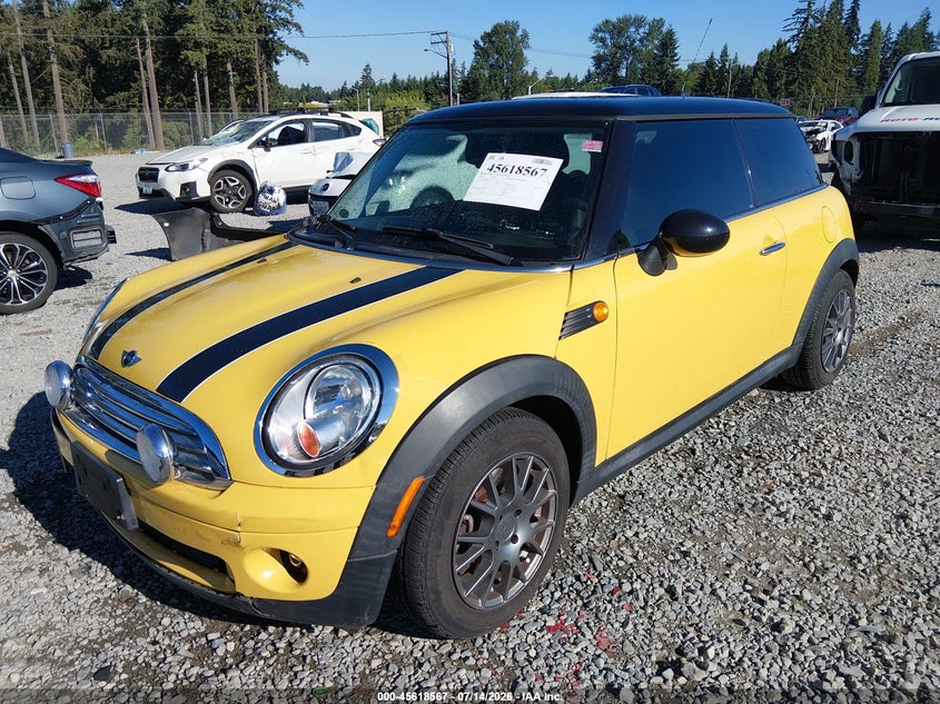 2008 Mini Hardtop VIN WMWMF33558TT61787 IAAI salvage auction — FRONT END, Salvage (Texas), sold $775 on 2026-08-05 (photo 2)
