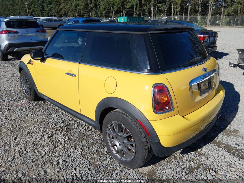 2008 Mini Hardtop VIN WMWMF33558TT61787 IAAI salvage auction — FRONT END, Salvage (Texas), sold $775 on 2026-08-05 (photo 3)