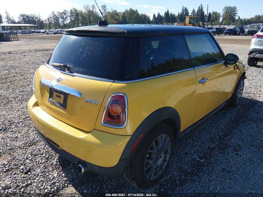 2008 Mini Hardtop VIN WMWMF33558TT61787 IAAI salvage auction — FRONT END, Salvage (Texas), sold $775 on 2026-08-05 (photo 4)