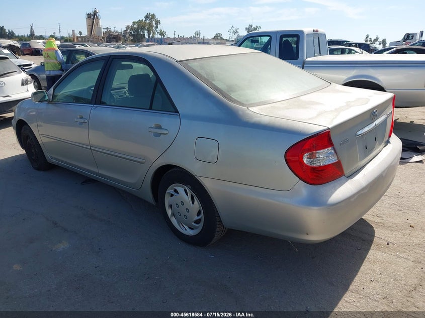 2002 Toyota Camry VIN JTDBE32KX20046304 IAAI salvage auction — NORMAL WEAR, Clear - Dealer Only (California), sold $25 on 2026-07-22 (photo 3)