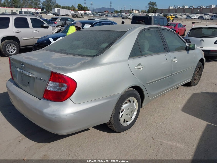 2002 Toyota Camry VIN JTDBE32KX20046304 IAAI salvage auction — NORMAL WEAR, Clear - Dealer Only (California), sold $25 on 2026-07-22 (photo 4)