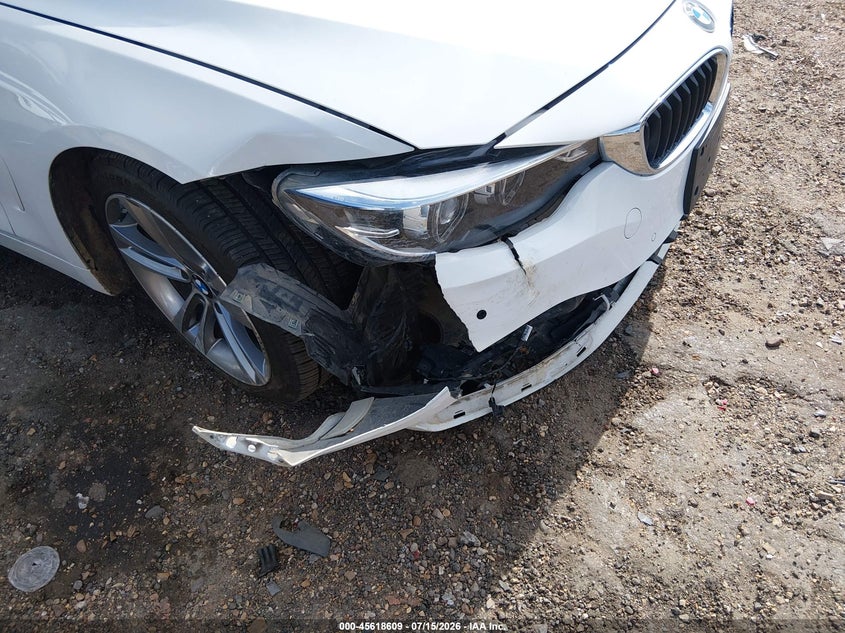 2018 BMW 4er VIN WBA4Z1C5XJEC60138 IAAI salvage auction — RIGHT FRONT, Wait Title, sold $4,750 on 2026-08-19 (photo 6)
