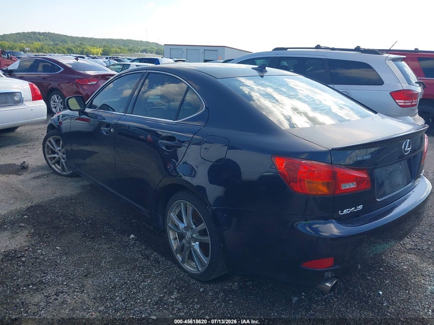 2008 Lexus Is 350 VIN JTHBE262382014696 IAAI salvage auction — NORMAL WEAR, Clear - Public Restricted (Oklahoma), sold $575 on 2026-07-28 (photo 3)