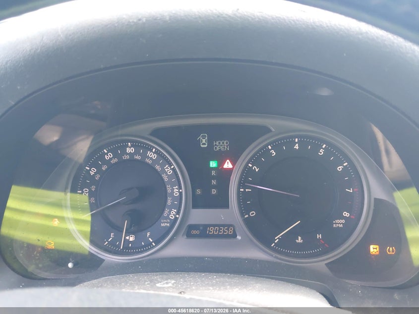 2008 Lexus Is 350 VIN JTHBE262382014696 IAAI salvage auction — NORMAL WEAR, Clear - Public Restricted (Oklahoma), sold $575 on 2026-07-28 (photo 7)