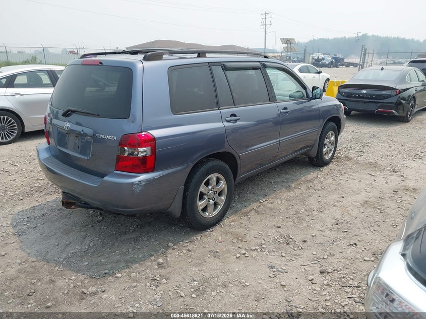 2004 Toyota Highlander VIN JTEDP21A840004010 IAAI salvage auction — NORMAL WEAR, Clear-Endorsement (Wisconsin), sold $350 on 2026-07-30 (photo 4)