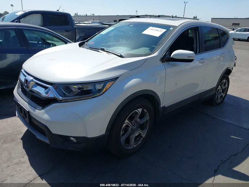 2019 Honda Cr-v VIN 7FARW1H54KE002225 IAAI salvage auction — REAR END, Salvage Certificate (California), sold $7,300 on 2026-07-18 (photo 2)