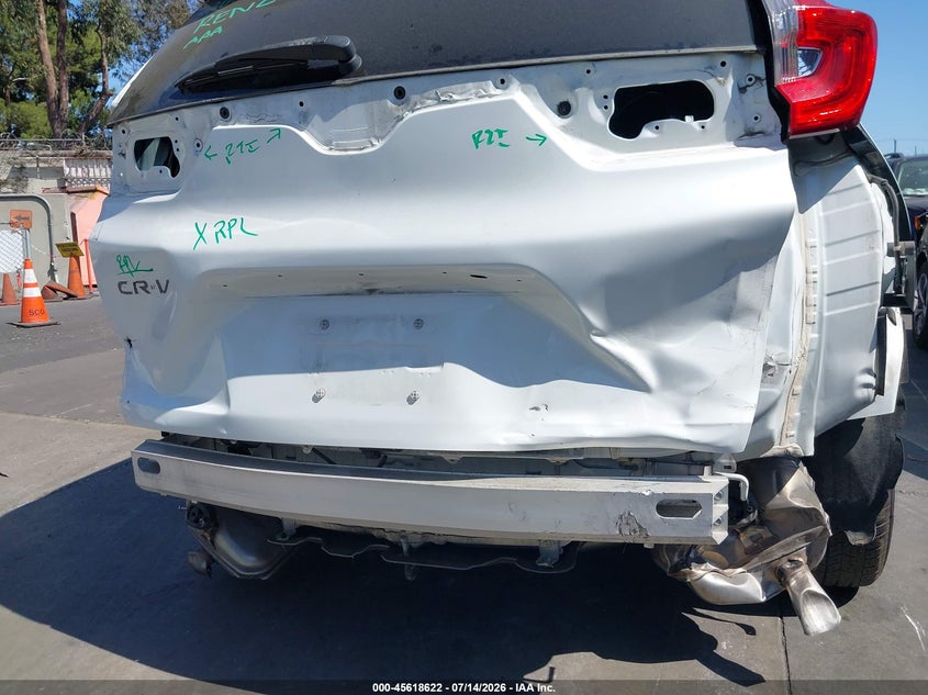 2019 Honda Cr-v VIN 7FARW1H54KE002225 IAAI salvage auction — REAR END, Salvage Certificate (California), sold $7,300 on 2026-07-18 (photo 6)