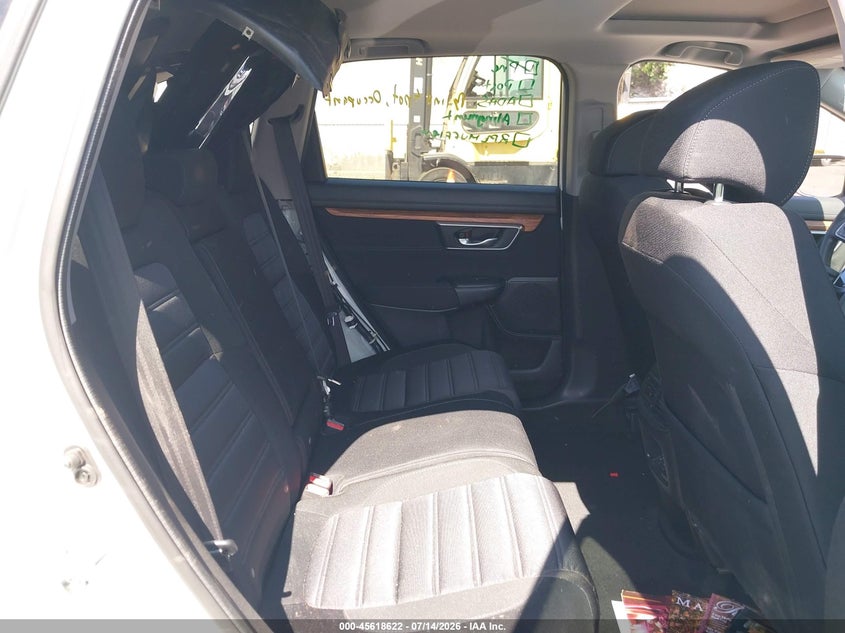 2019 Honda Cr-v VIN 7FARW1H54KE002225 IAAI salvage auction — REAR END, Salvage Certificate (California), sold $7,300 on 2026-07-18 (photo 8)