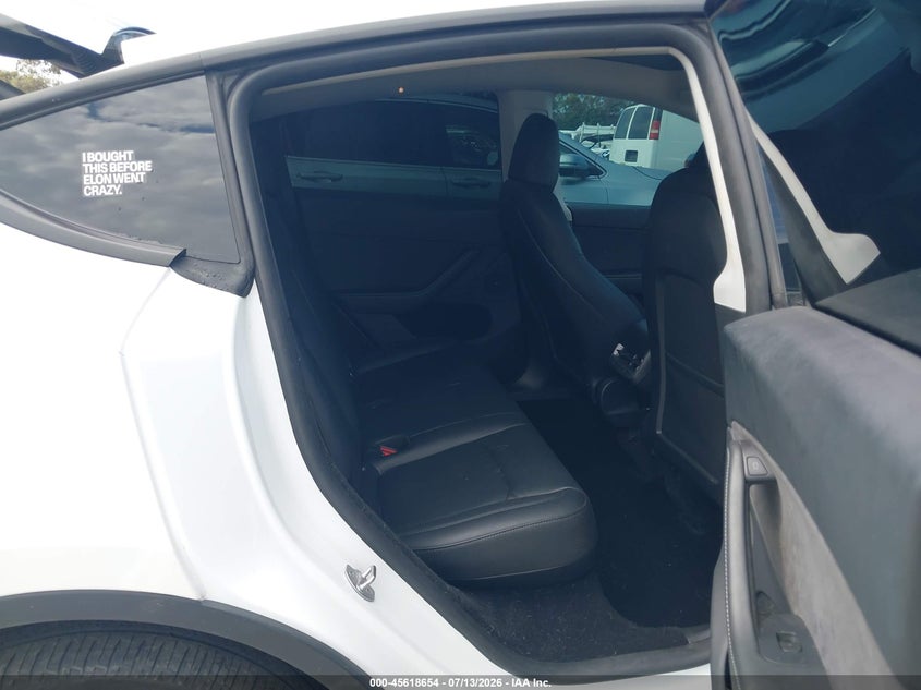2023 Tesla Model y VIN 7SAYGDEE5PA185278 IAAI salvage auction — NORMAL WEAR, Salvage (California), sold $325 on 2026-07-30 (photo 8)