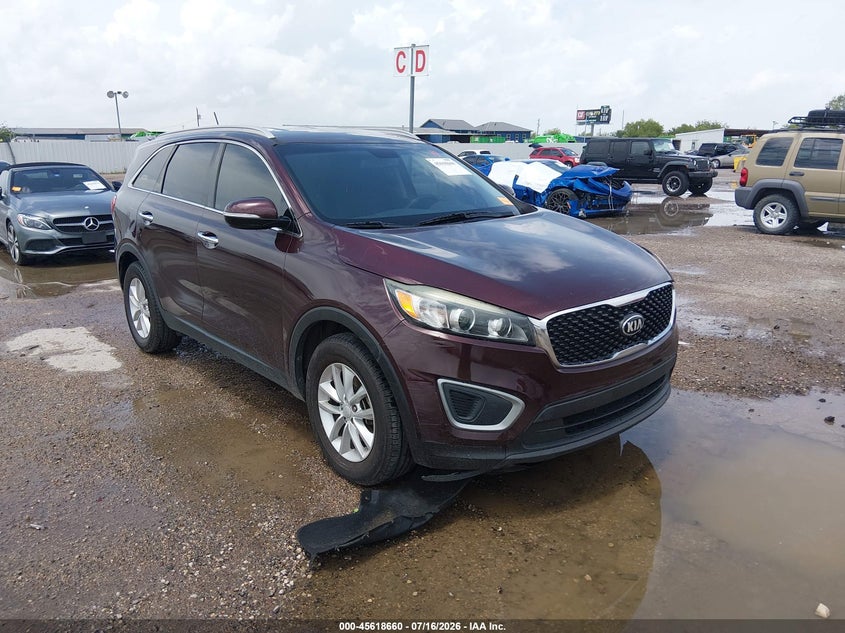 2017 Kia Sorento VIN 5XYPGDA30HG288747 IAAI salvage auction — REAR END, Salvage (Texas), sold $1,450 on 2026-07-29 (photo 1)