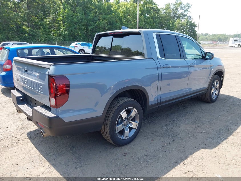 2026 Honda Ridgeline VIN 5FPYK3F57TB027680 IAAI salvage auction — LEFT SIDE, Enterprise Vehicles Clear Only (Illinois), sold $16,300 on 2026-07-29 (photo 4)